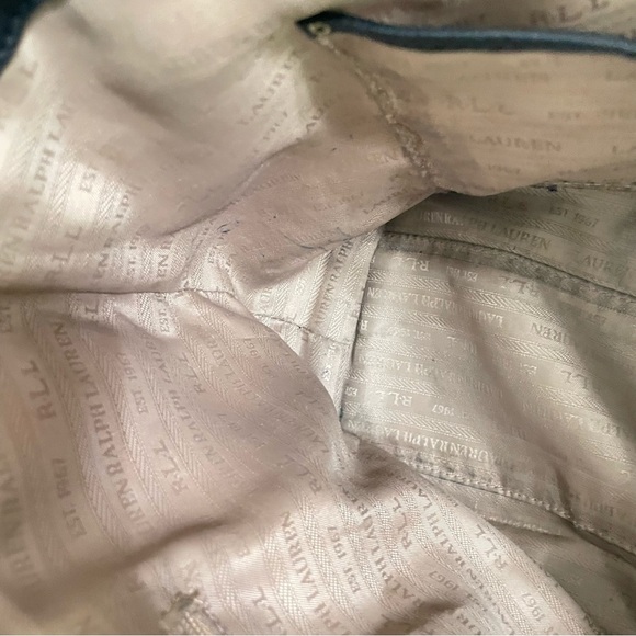 Ralph Lauren RRL Black
Leather Tote Shoulder Bag - Picture 13 of 16